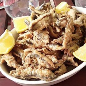 the best fried anchovies from the mediterranean